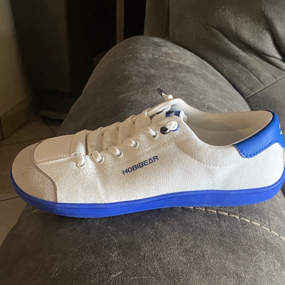 Hobibear Shoes - Hobibear Women's White and Blue Sneakers
